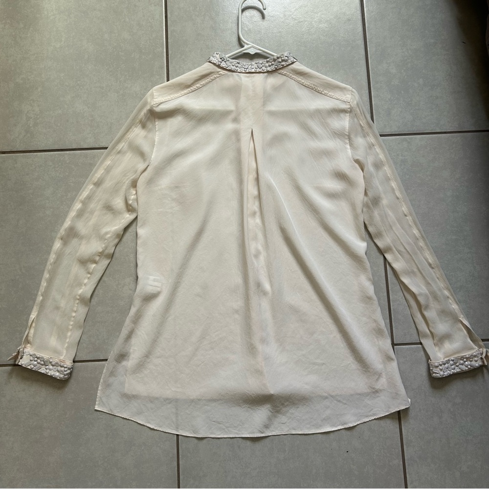 Akris Punto blouse high-neck, long-sleeved top - Picture 8 of 13